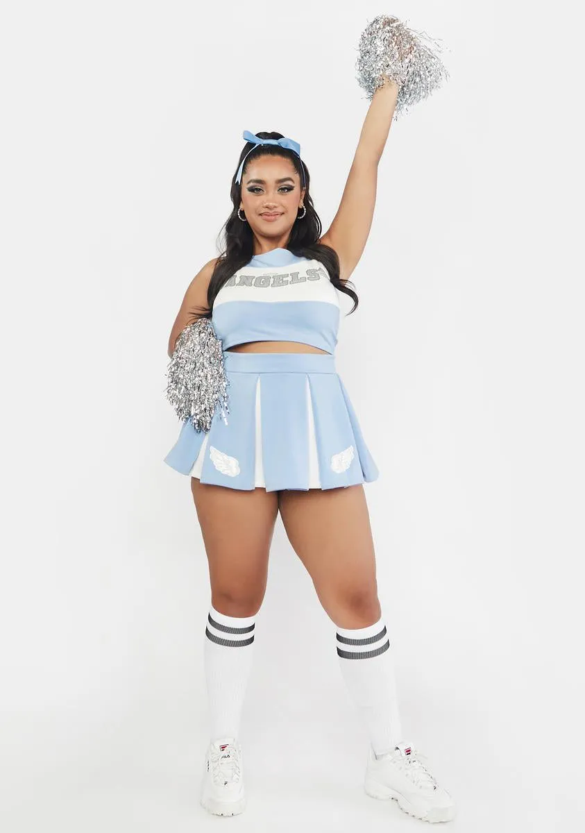 Plus Heaven's Cheerleader Costume Set sold by Dolls Kill product image thumbnail 3