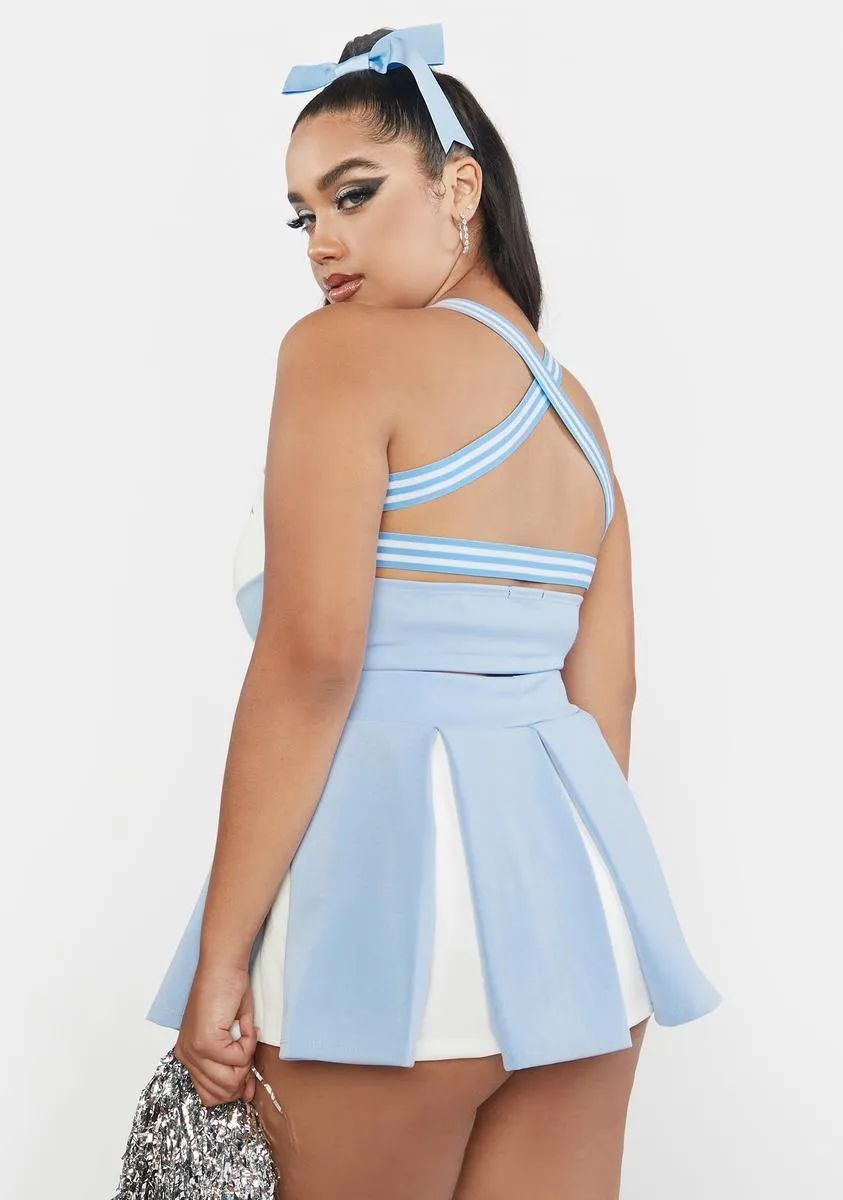 Plus Heaven's Cheerleader Costume Set sold by Dolls Kill product image thumbnail 4