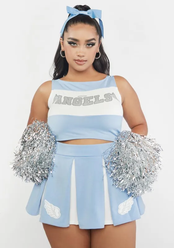 Plus Heaven's Cheerleader Costume Set sold by Dolls Kill
