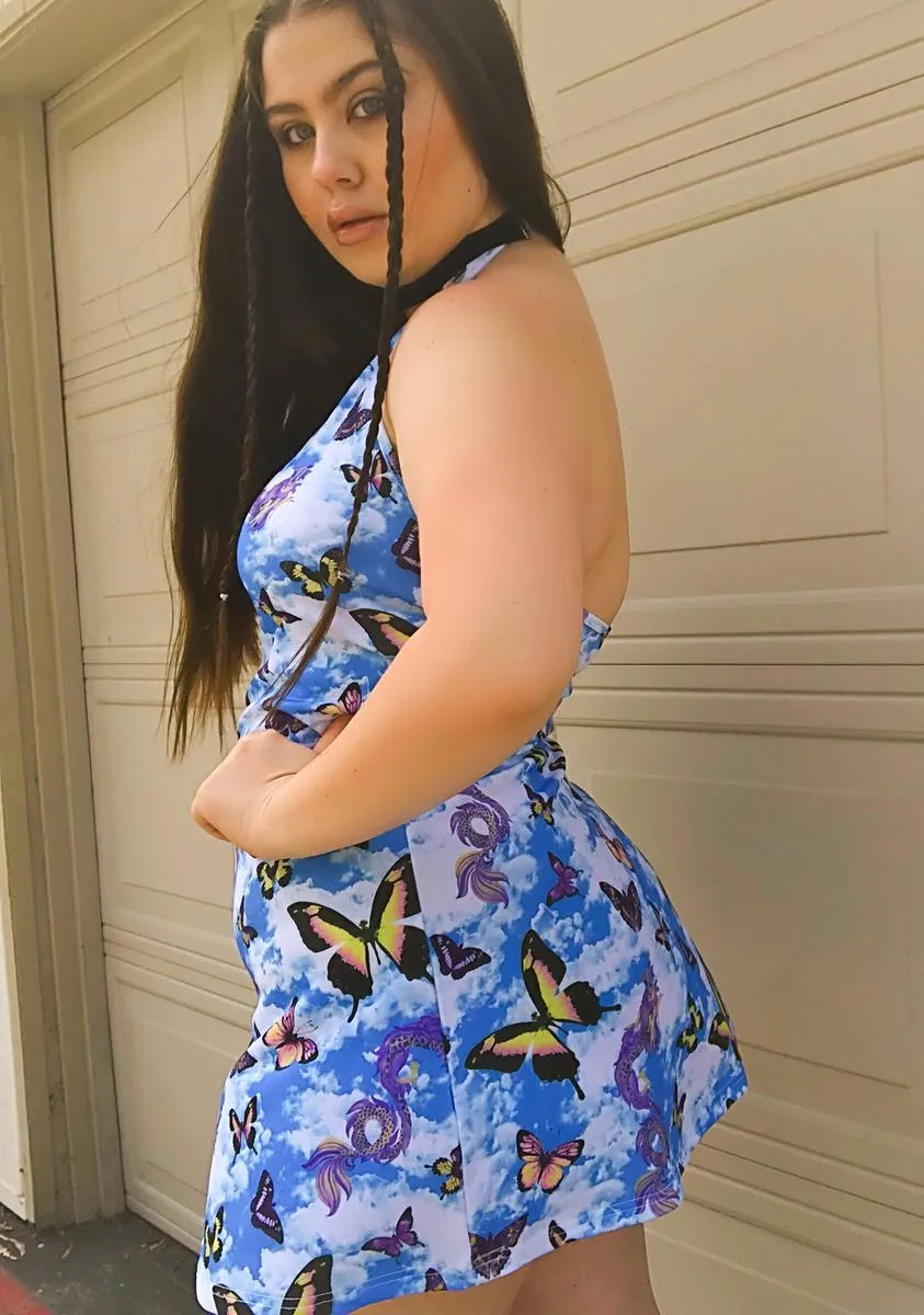 Ur Highway To Heaven Halter Dress sold by Dolls Kill product image thumbnail 4