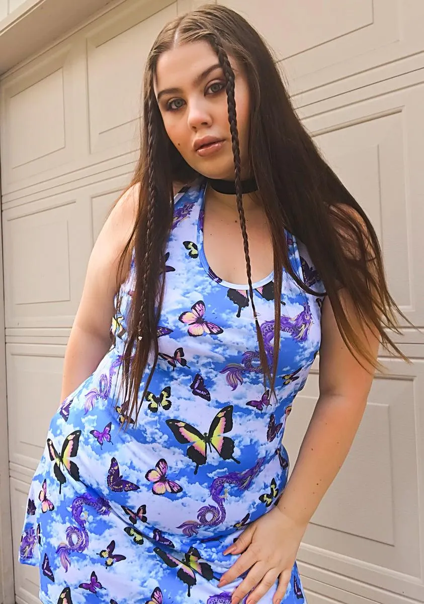 Ur Highway To Heaven Halter Dress sold by Dolls Kill product image thumbnail 2