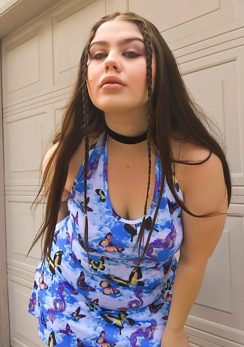 Ur Highway To Heaven Halter Dress sold by Dolls Kill product image thumbnail 3