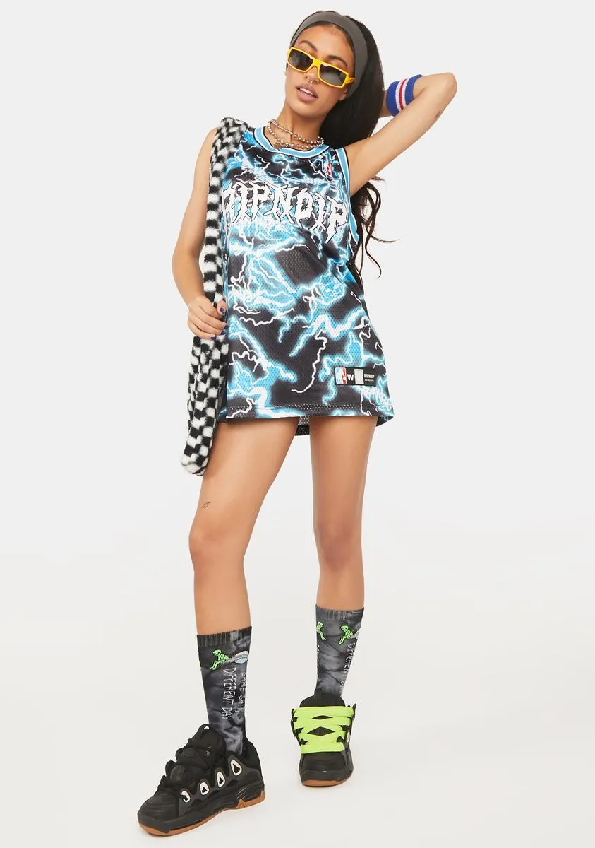 Nikola Basketball Jersey sold by Dolls Kill product image thumbnail 3