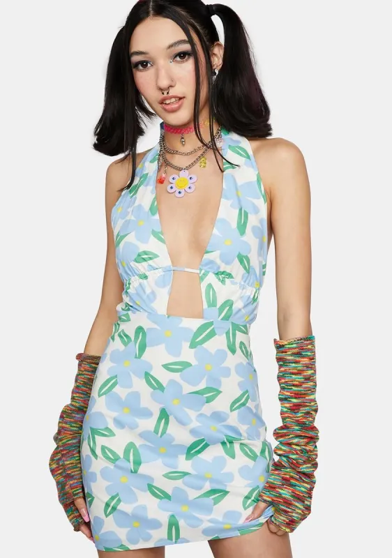 Festival Dates Halter Dress sold by Dolls Kill
