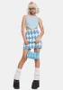 Sky Valued Highly Ribbed Crop Tank sold by Dolls Kill