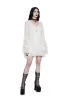 Real Divinity Mini Dress - Ivory sold by Dolls Kill