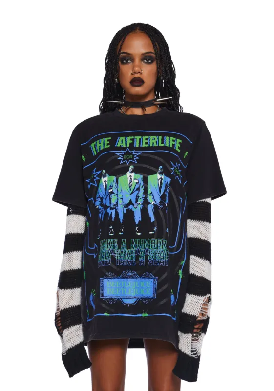 Welcome To The Afterlife Graphic Tee sold by Dolls Kill