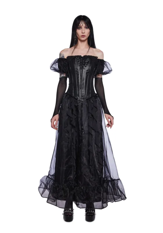 The Delores Maxi Dress sold by Dolls Kill