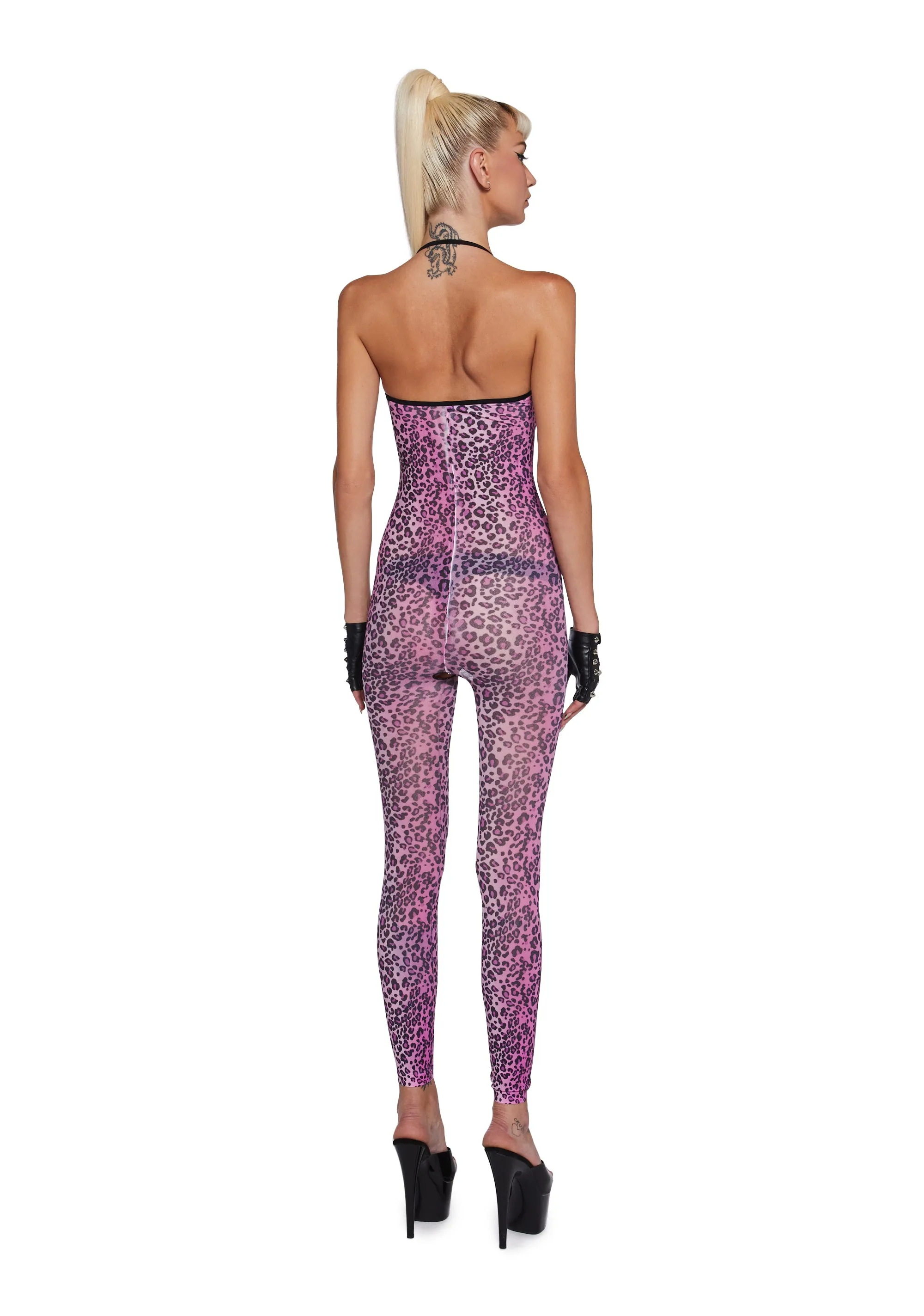 Untamed Desire Leopard Bodysuit sold by Dolls Kill product image thumbnail 4