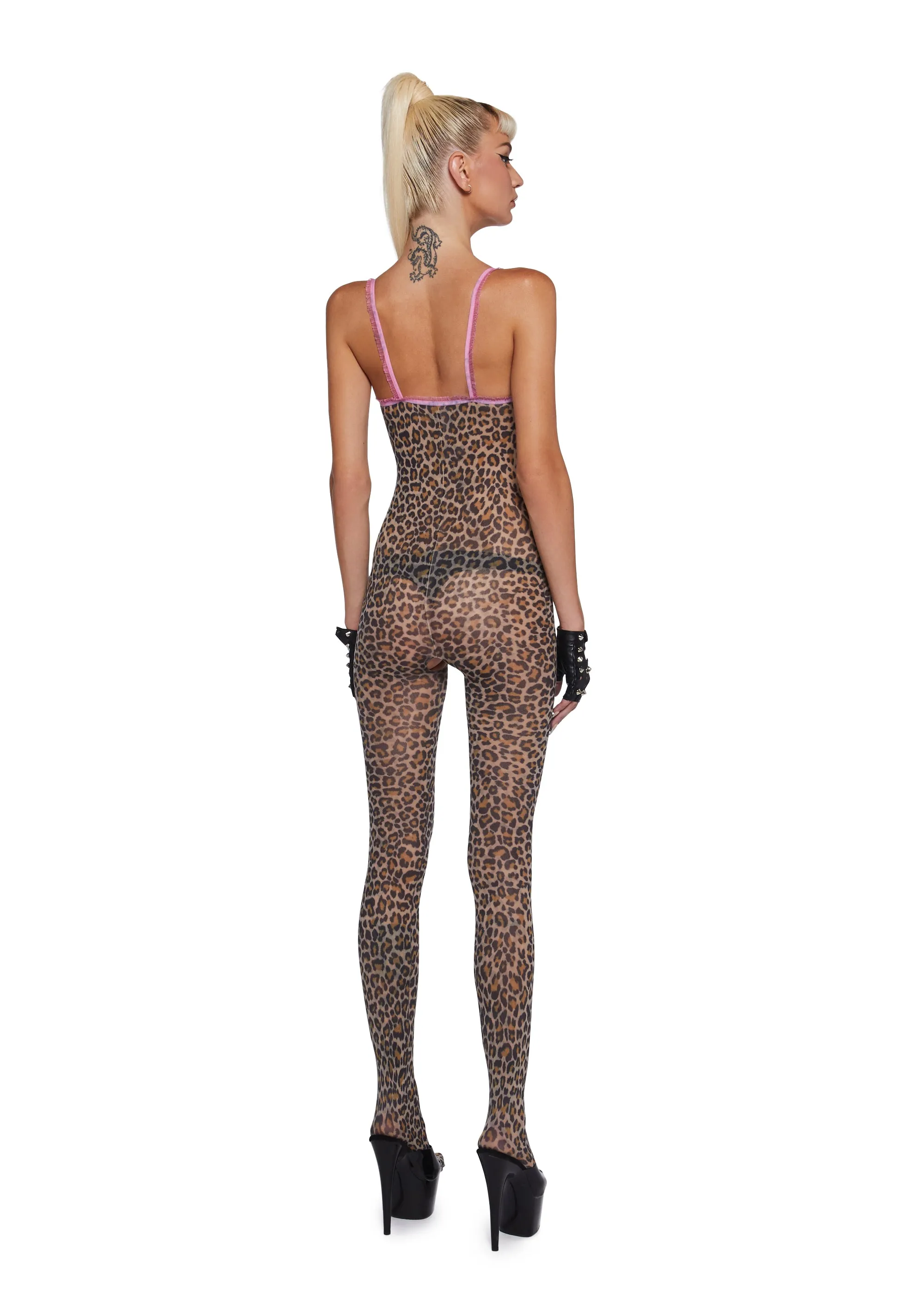 True Spots Mesh Body Stocking sold by Dolls Kill product image thumbnail 4