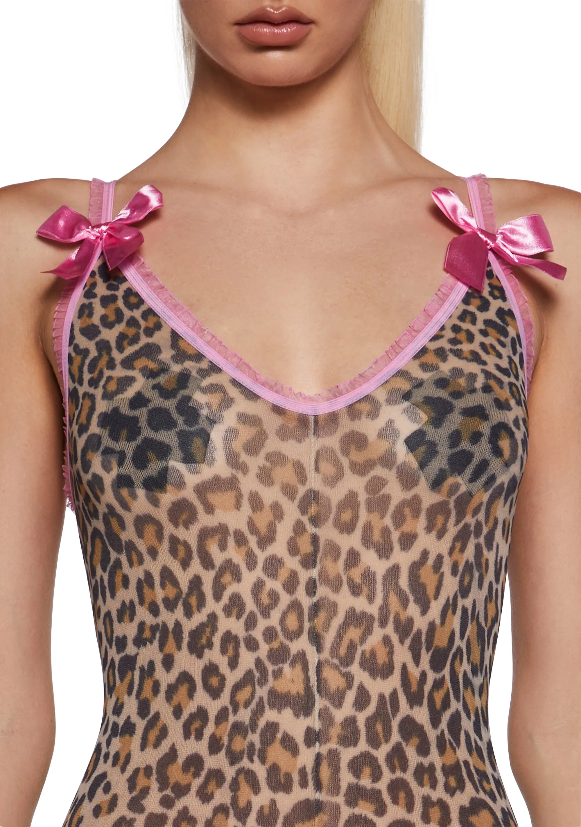 True Spots Mesh Body Stocking sold by Dolls Kill product image thumbnail 2