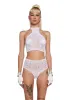 Total Phenomenon Lingerie Set - White sold by Dolls Kill