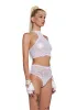 Total Phenomenon Lingerie Set - White sold by Dolls Kill