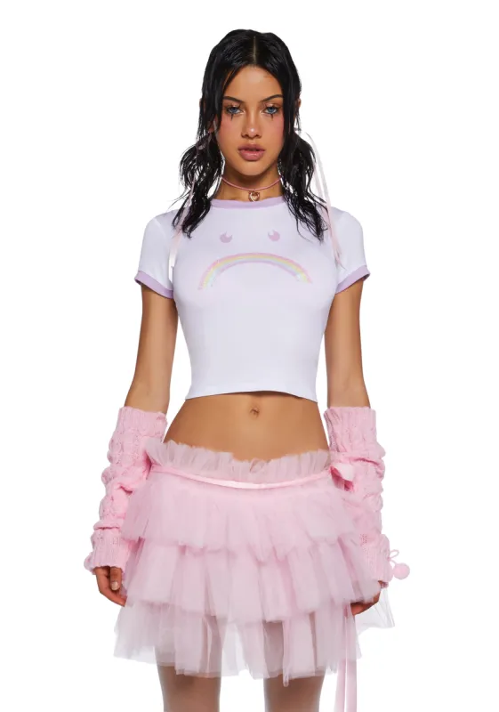 Lil Cry BB Ringer Tee sold by Dolls Kill