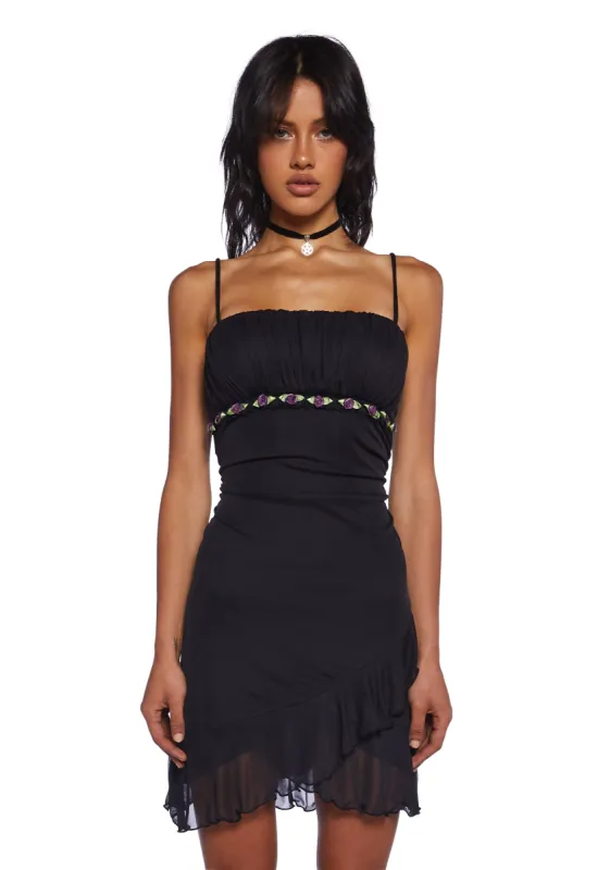 Obsessive Contemplations Mini Dress sold by Dolls Kill