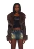 Covet Moto Jacket - Brown sold by Dolls Kill