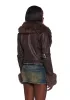 Covet Moto Jacket - Brown sold by Dolls Kill