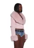 Covet Moto Jacket - Pink sold by Dolls Kill