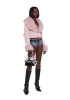 Covet Moto Jacket - Pink sold by Dolls Kill
