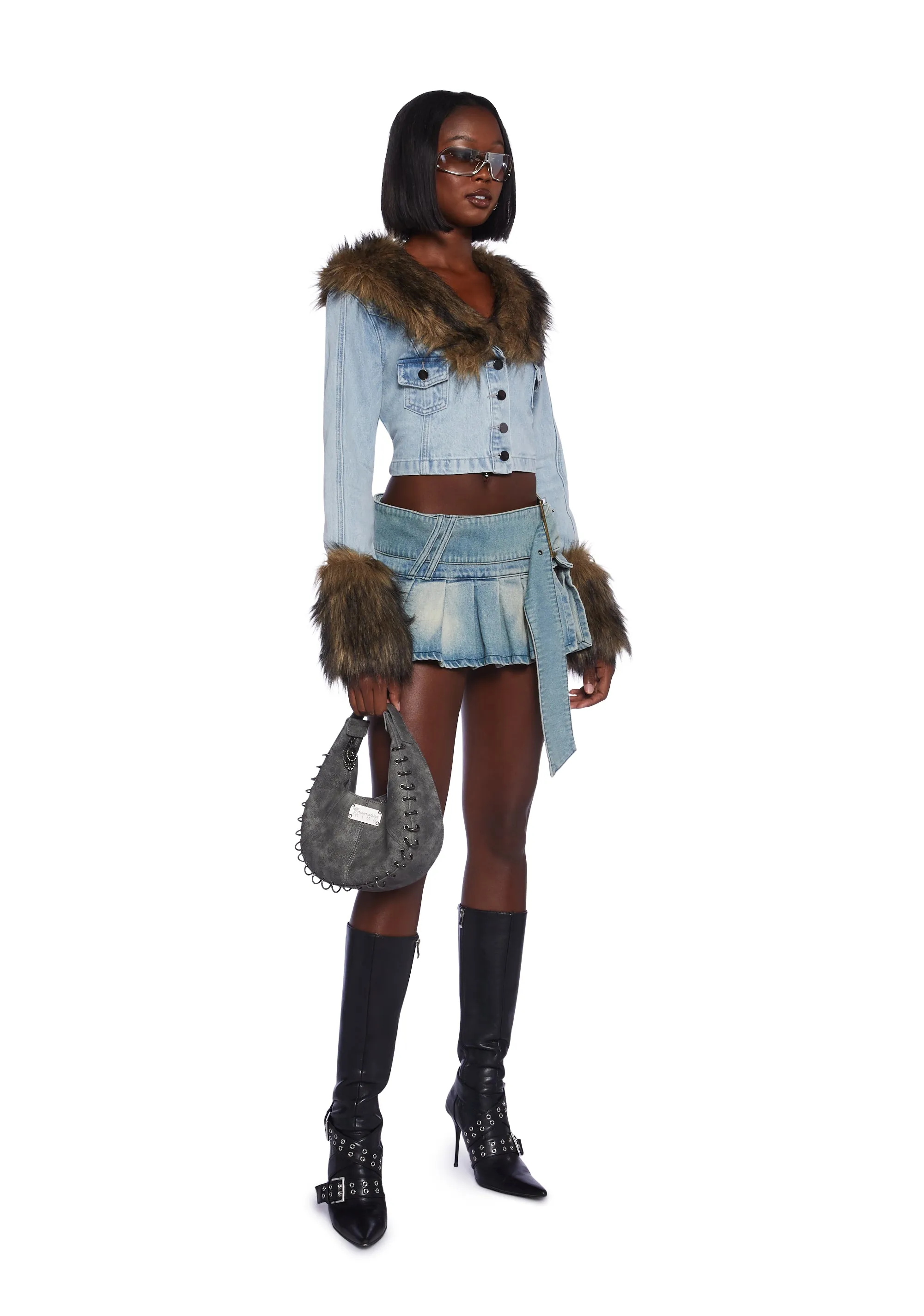 Josette Denim Jacket sold by Dolls Kill product image thumbnail 2