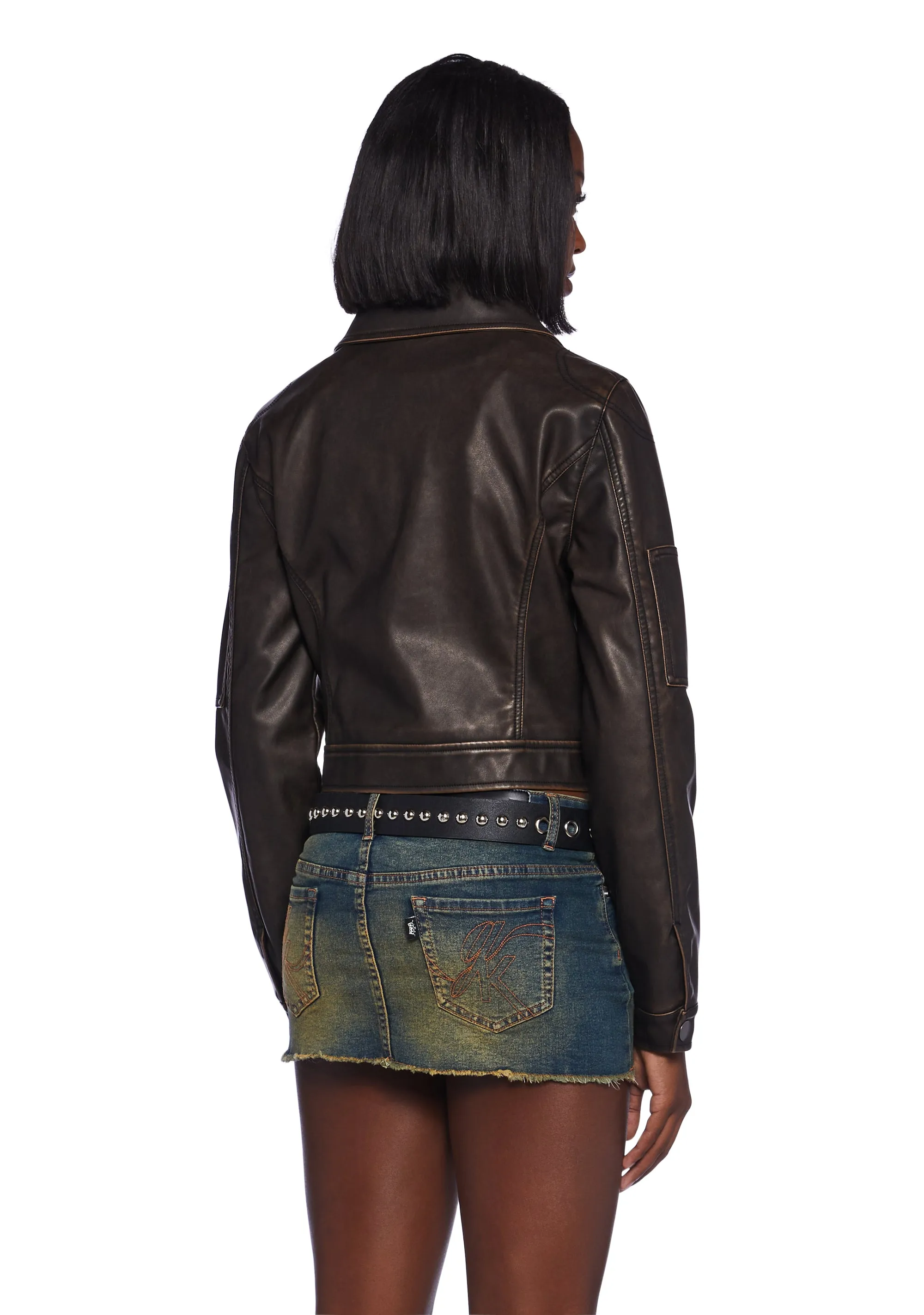Carla Moto Jacket sold by Dolls Kill product image thumbnail 4