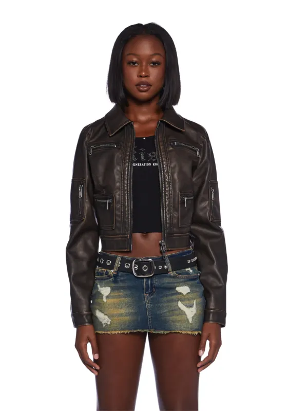 Carla Moto Jacket sold by Dolls Kill