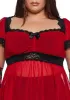 Plus Wonder Wheel Dreams Mini Dress sold by Dolls Kill