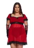 Plus Wonder Wheel Dreams Mini Dress sold by Dolls Kill