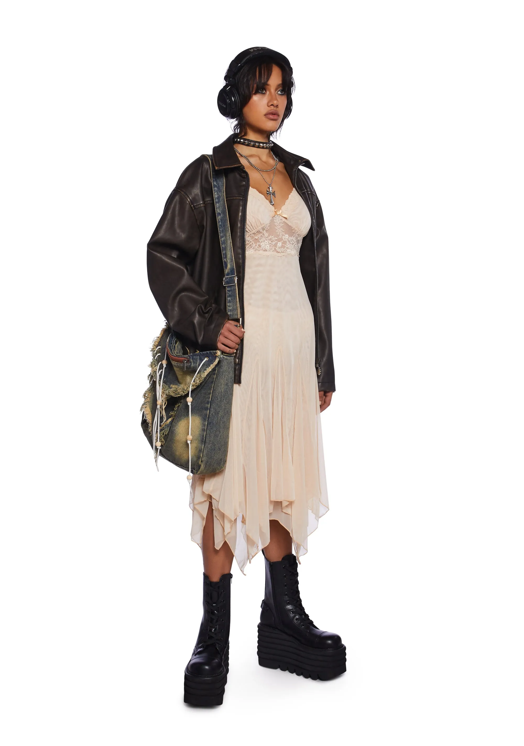 Love Sound Slip Dress sold by Dolls Kill product image thumbnail 5