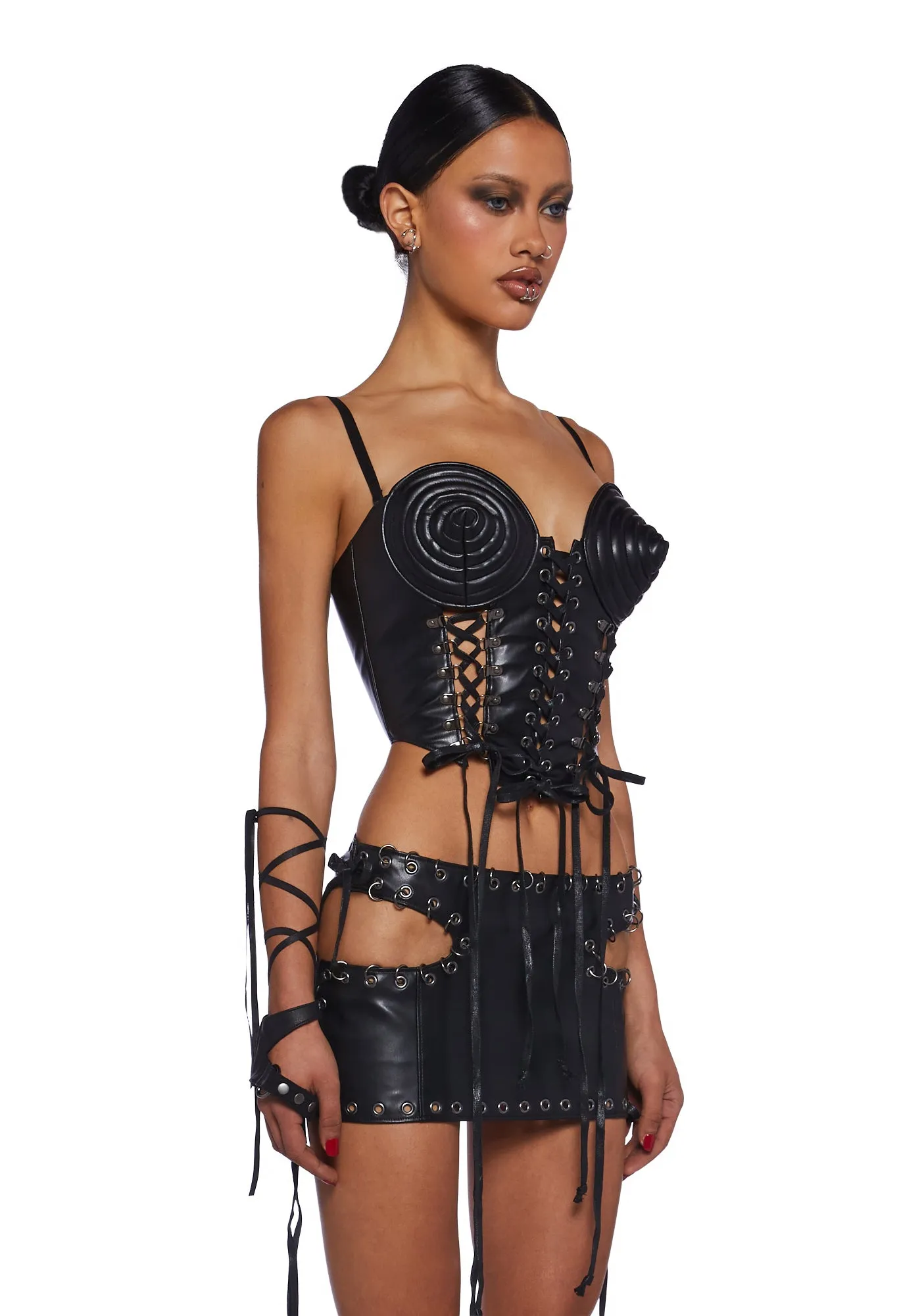 Electric Empress Corset Top sold by Dolls Kill product image thumbnail 3