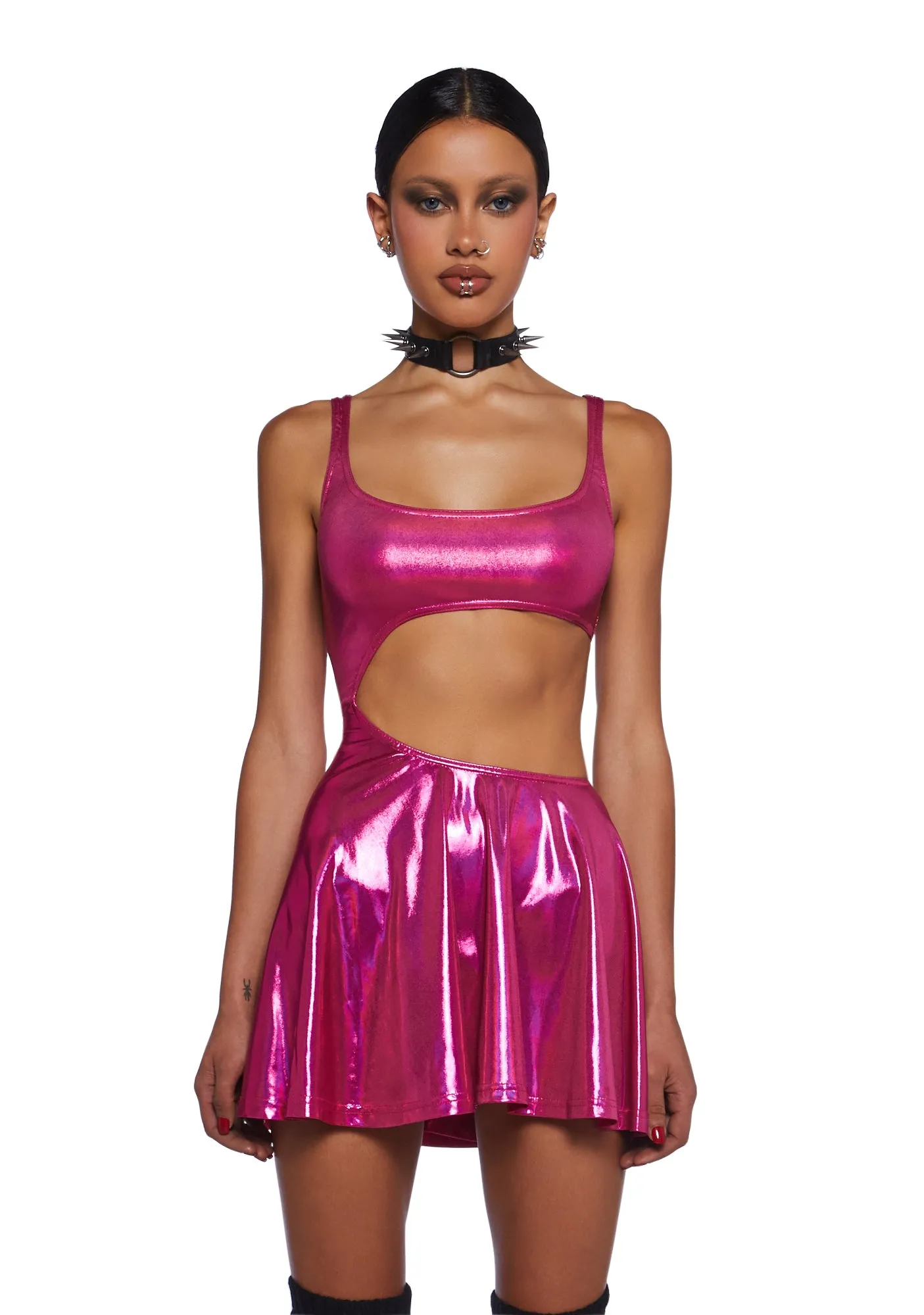 Disco Dazzler Mini Dress And Shrug Set sold by Dolls Kill product image thumbnail 5