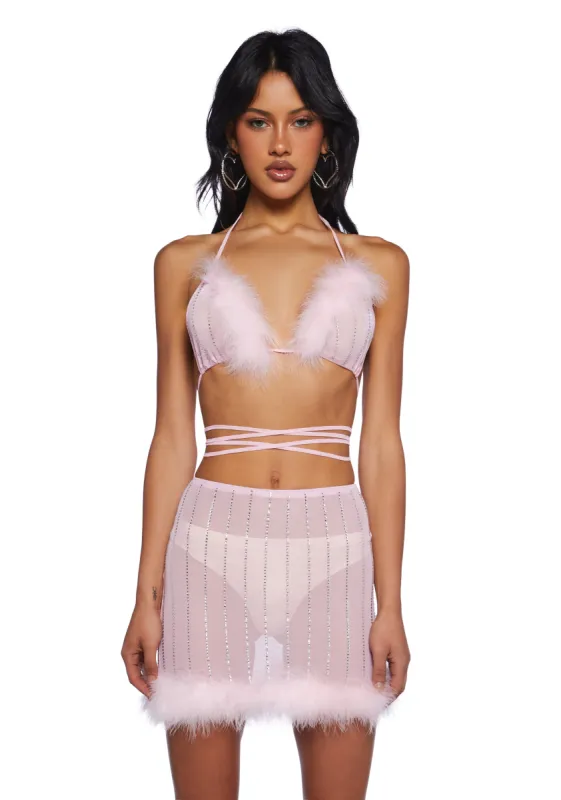 Slowly Smitten Skirt Set sold by Dolls Kill