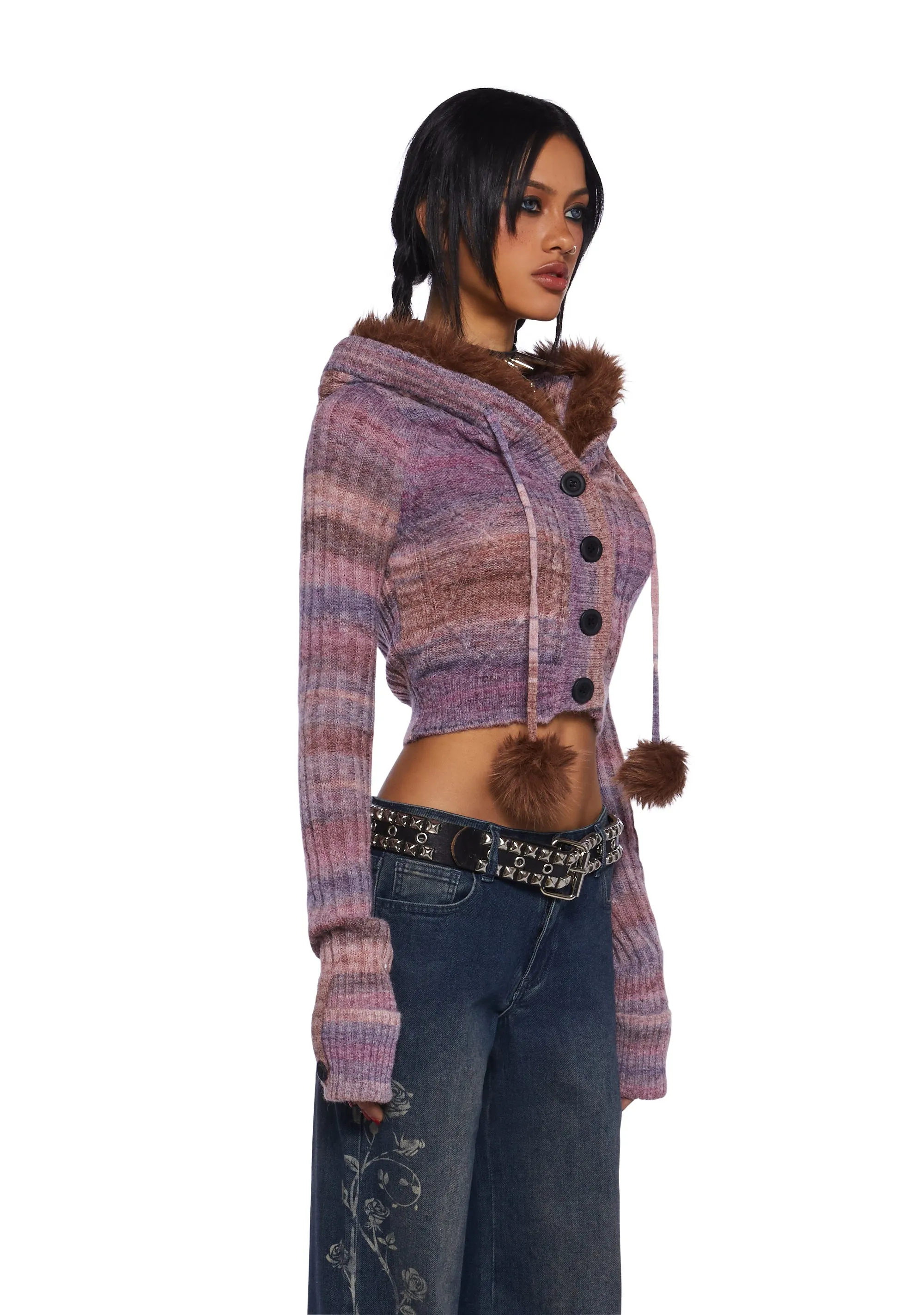 Punky Pop Knit Cardigan sold by Dolls Kill product image thumbnail 3