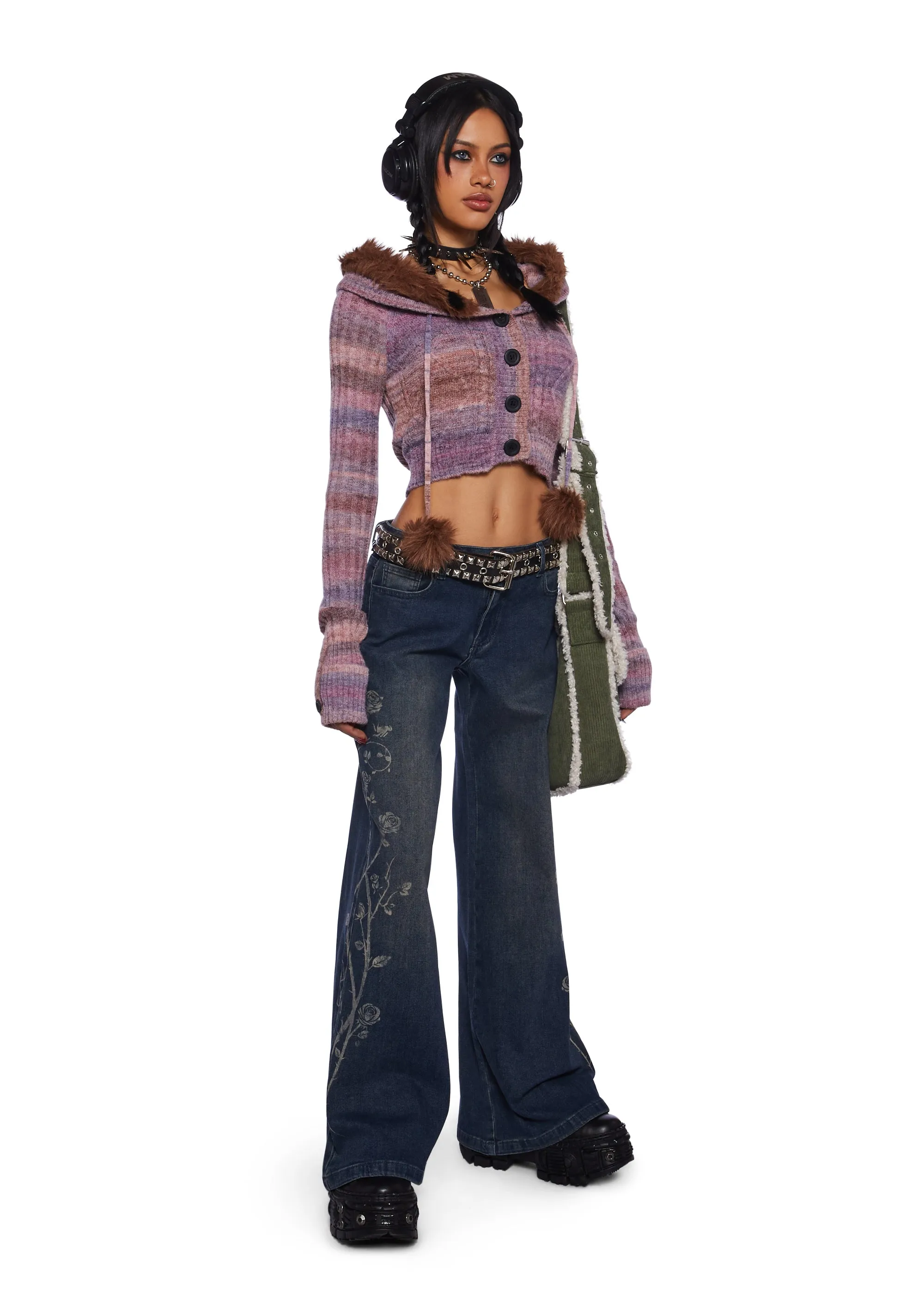Punky Pop Knit Cardigan sold by Dolls Kill product image thumbnail 2