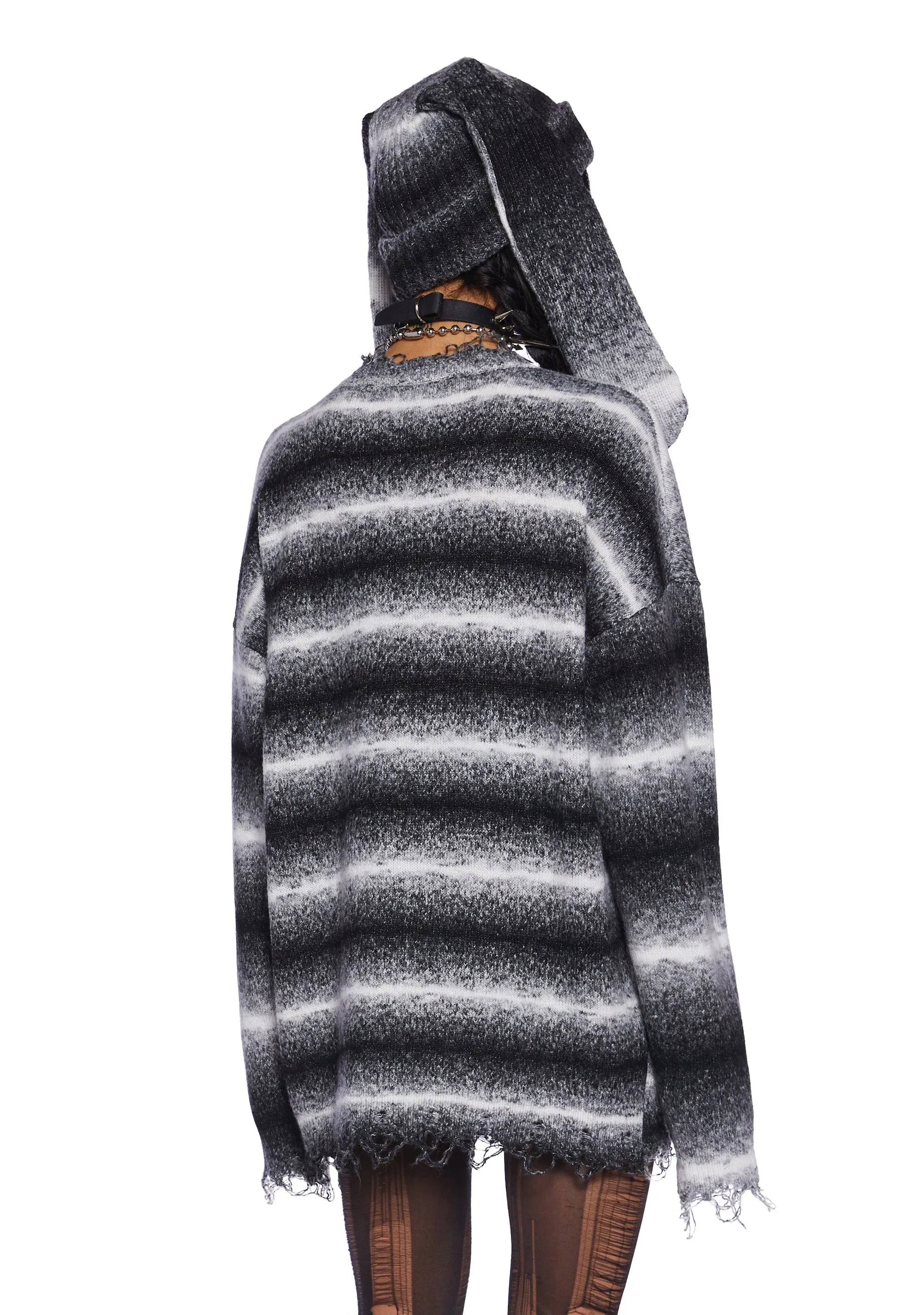 Girly Grunge Sweater And Beanie Set sold by Dolls Kill product image thumbnail 4