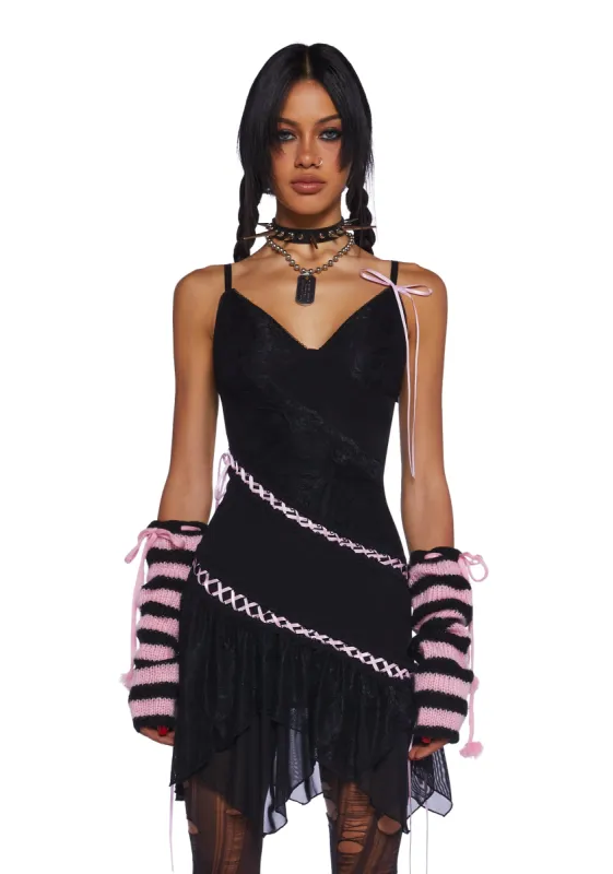 Very Demure Mini Dress sold by Dolls Kill