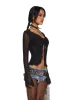 Photo Finish Long Sleeve Cardigan sold by Dolls Kill