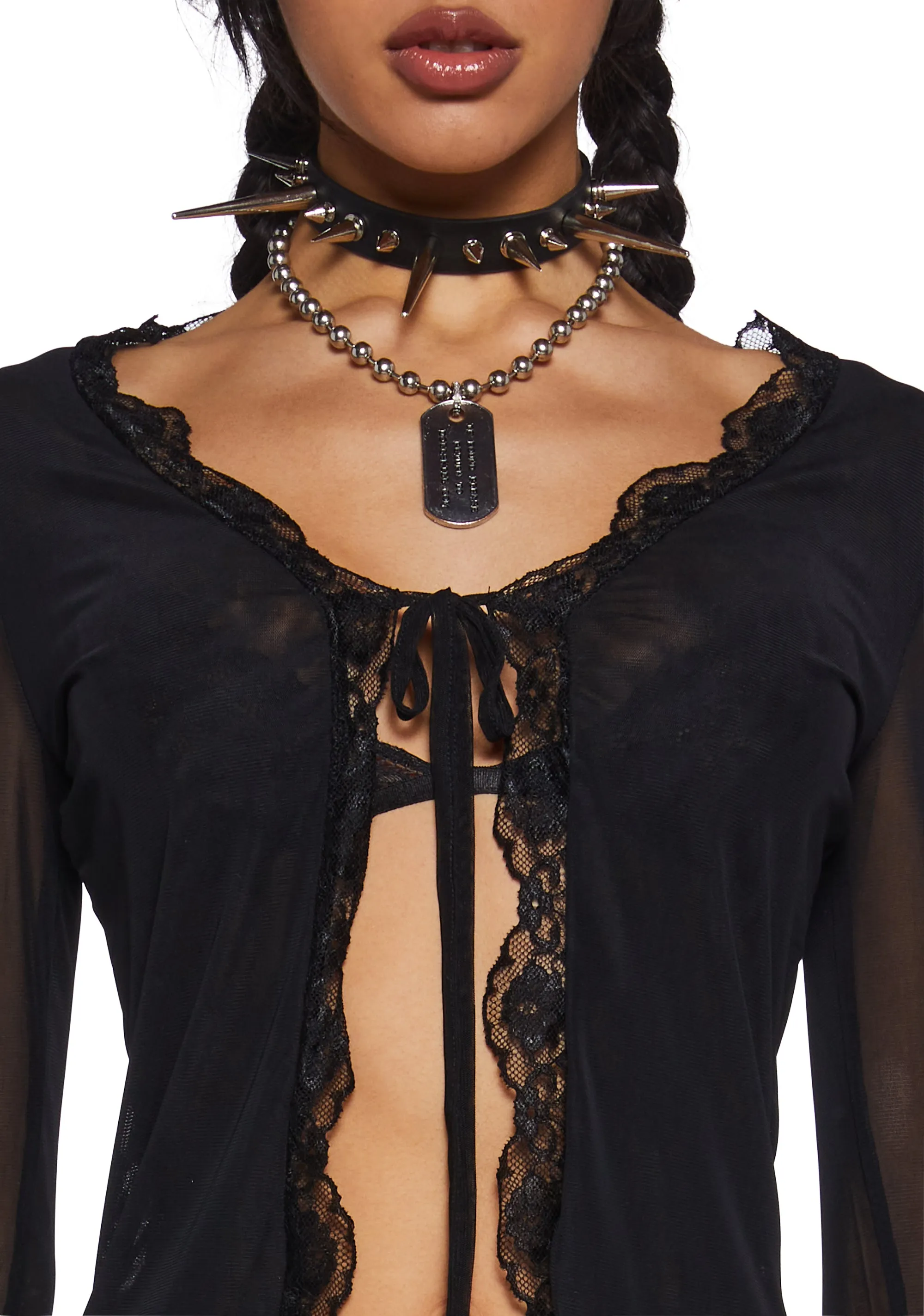 Photo Finish Long Sleeve Cardigan sold by Dolls Kill product image thumbnail 5