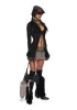 With The Band Knit Cardigan - Black sold by Dolls Kill