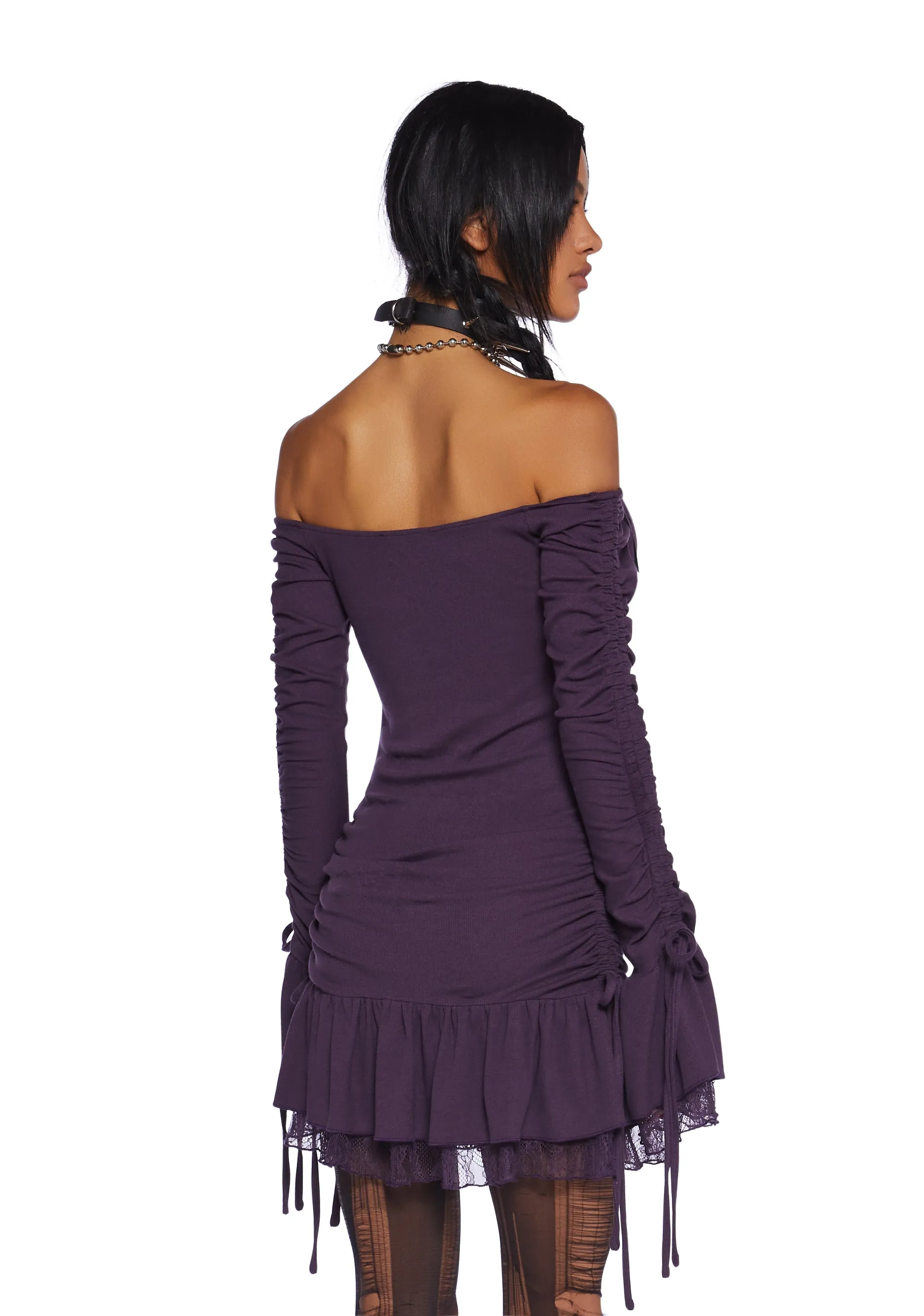 Want You Bad Mini Dress - Purple sold by Dolls Kill product image thumbnail 4