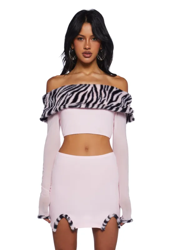 Wild About It Skirt Set sold by Dolls Kill