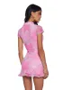 Up Too Late Mini Dress - Pink sold by Dolls Kill