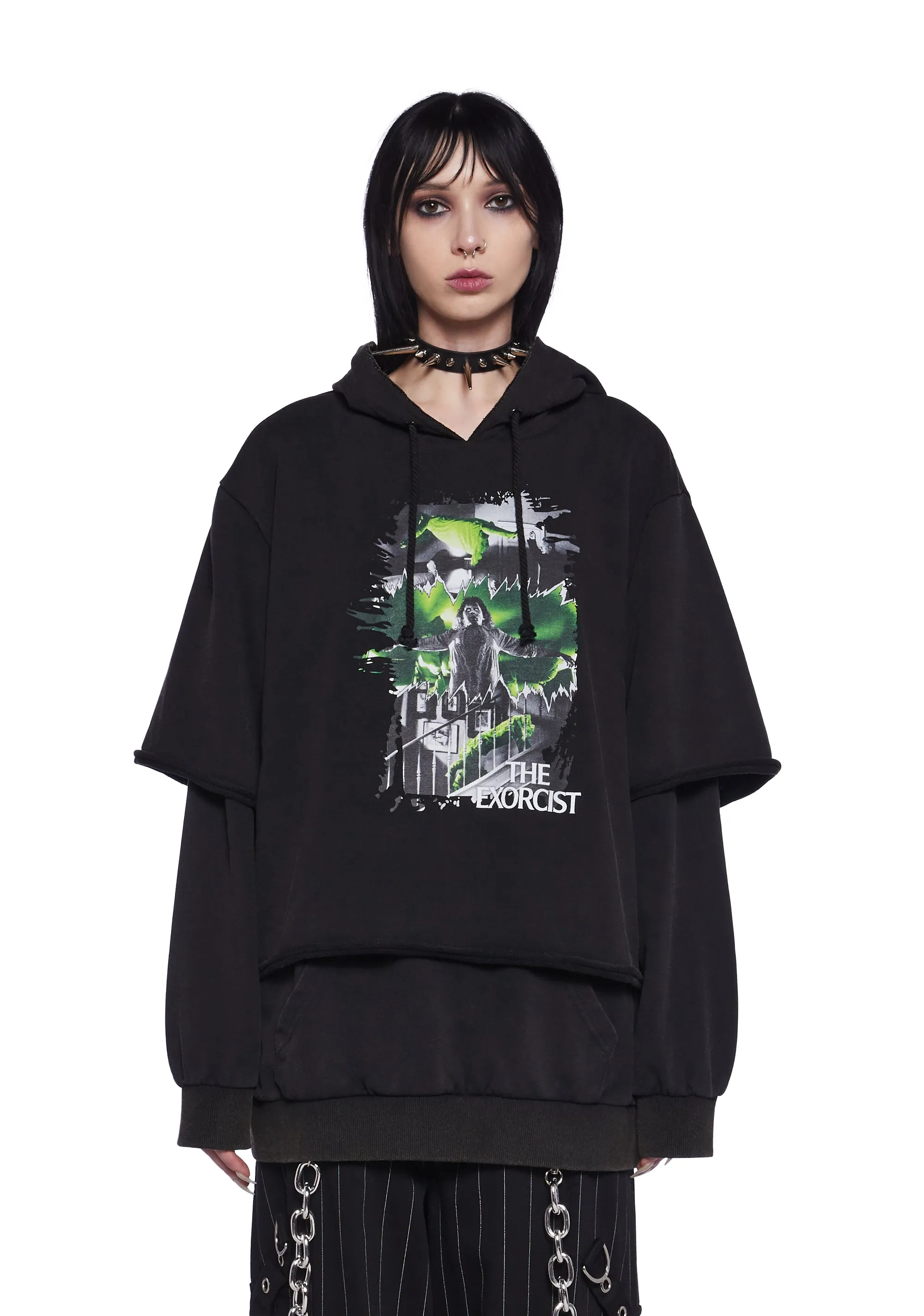 Demonic Influence Pullover Hoodie sold by Dolls Kill