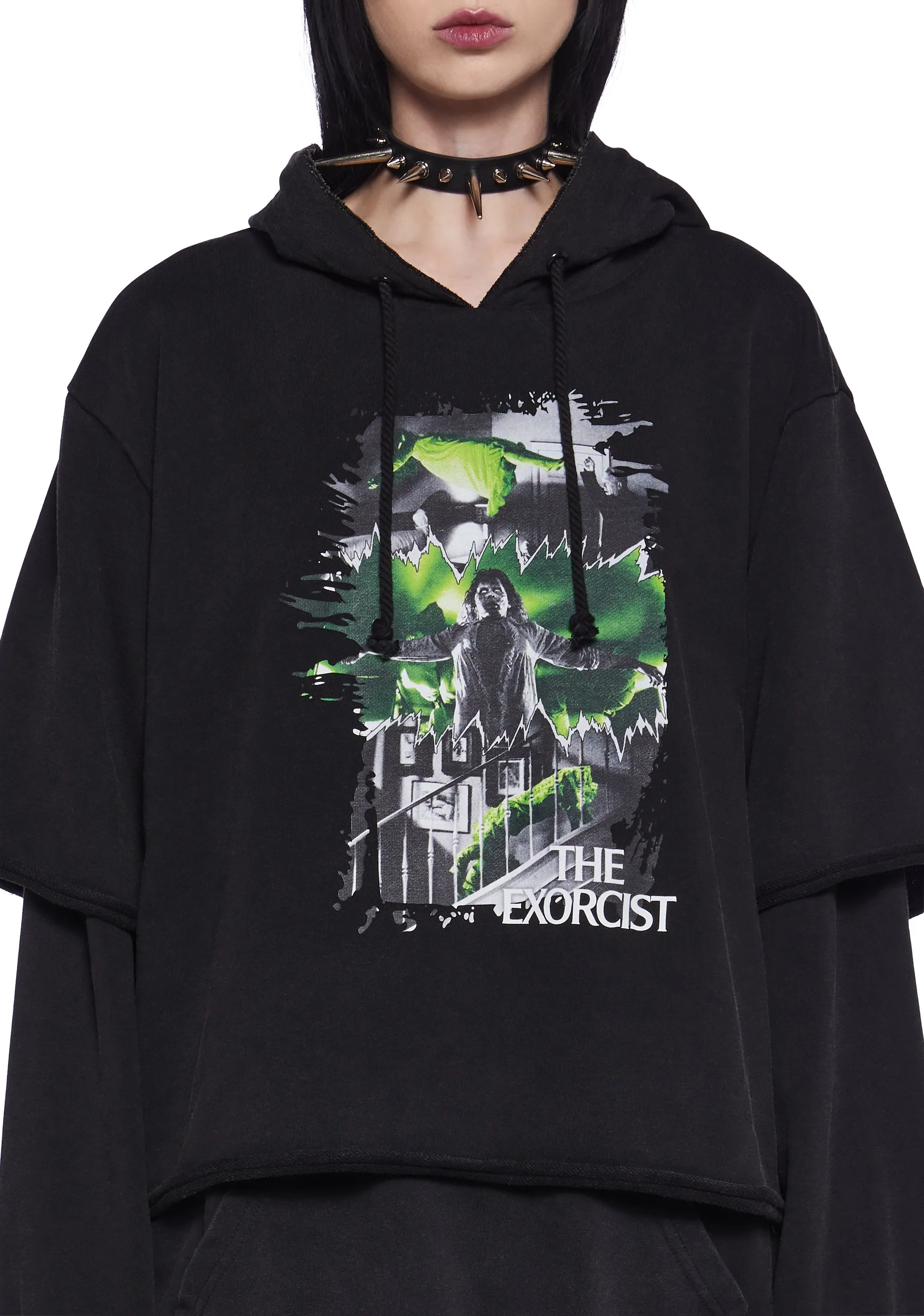 Demonic Influence Pullover Hoodie sold by Dolls Kill product image thumbnail 5
