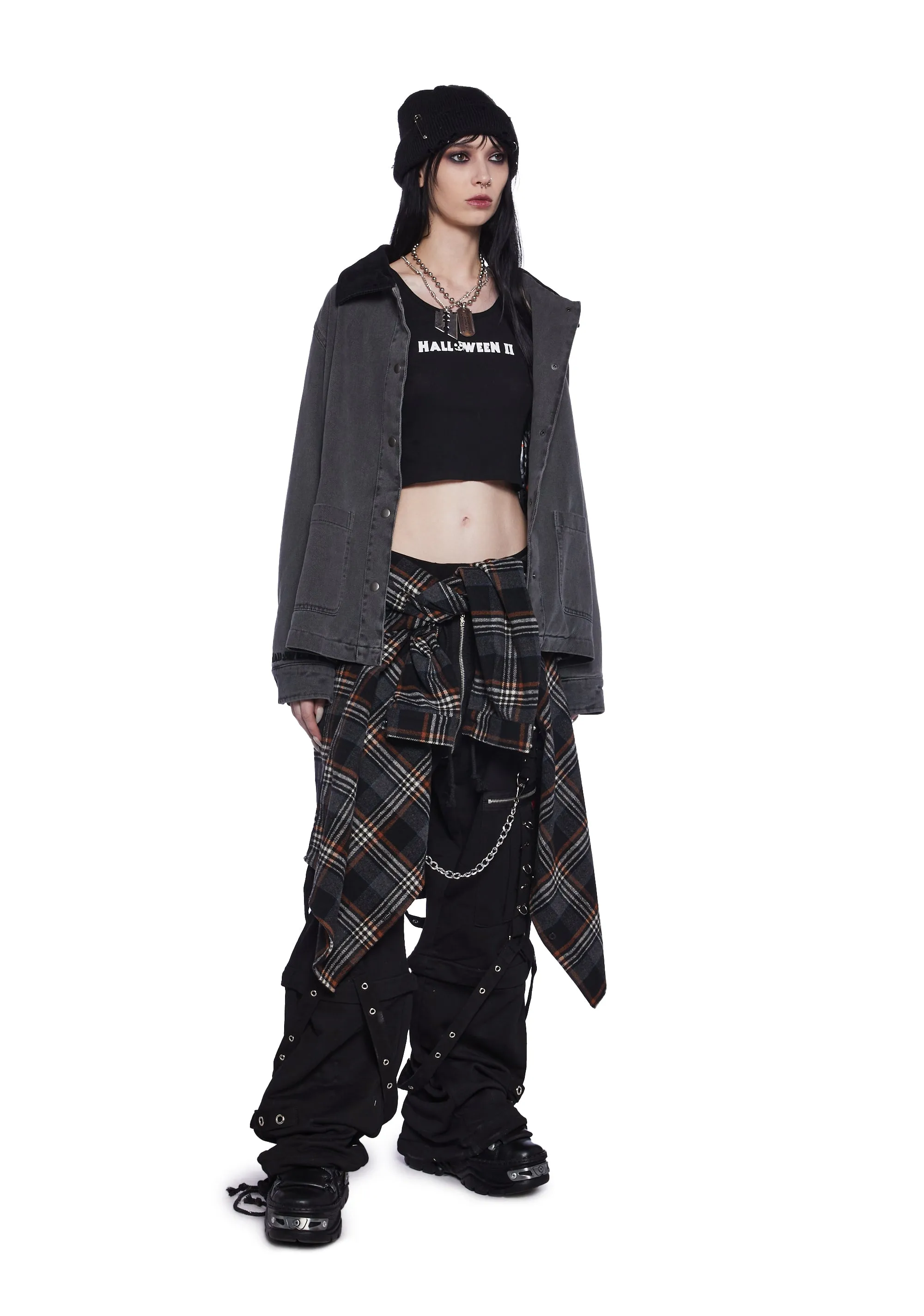 Evil Looms Graphic Tank sold by Dolls Kill product image thumbnail 2