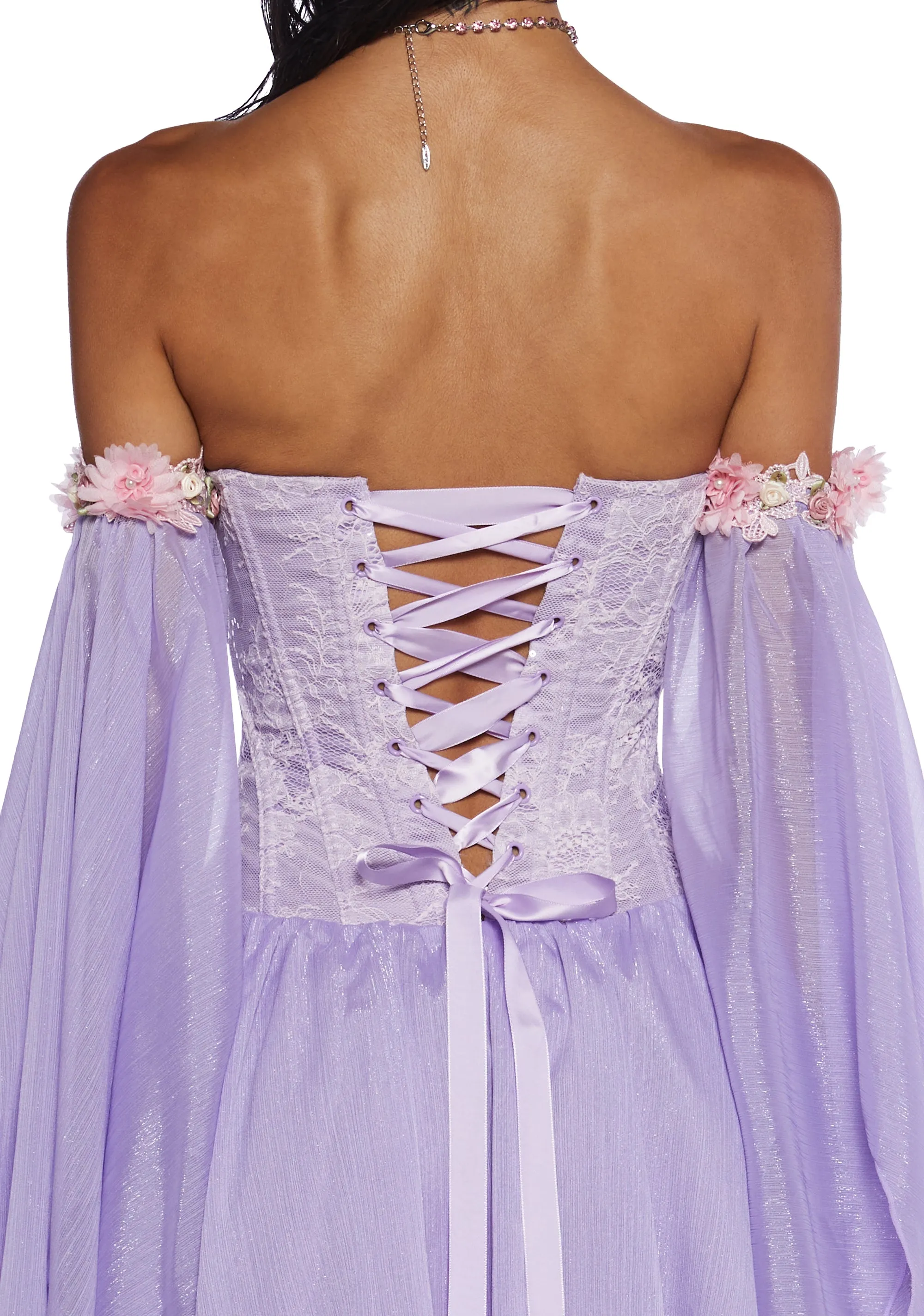 Sparkling Enchantment Mini Dress - Purple sold by Dolls Kill product image thumbnail 5