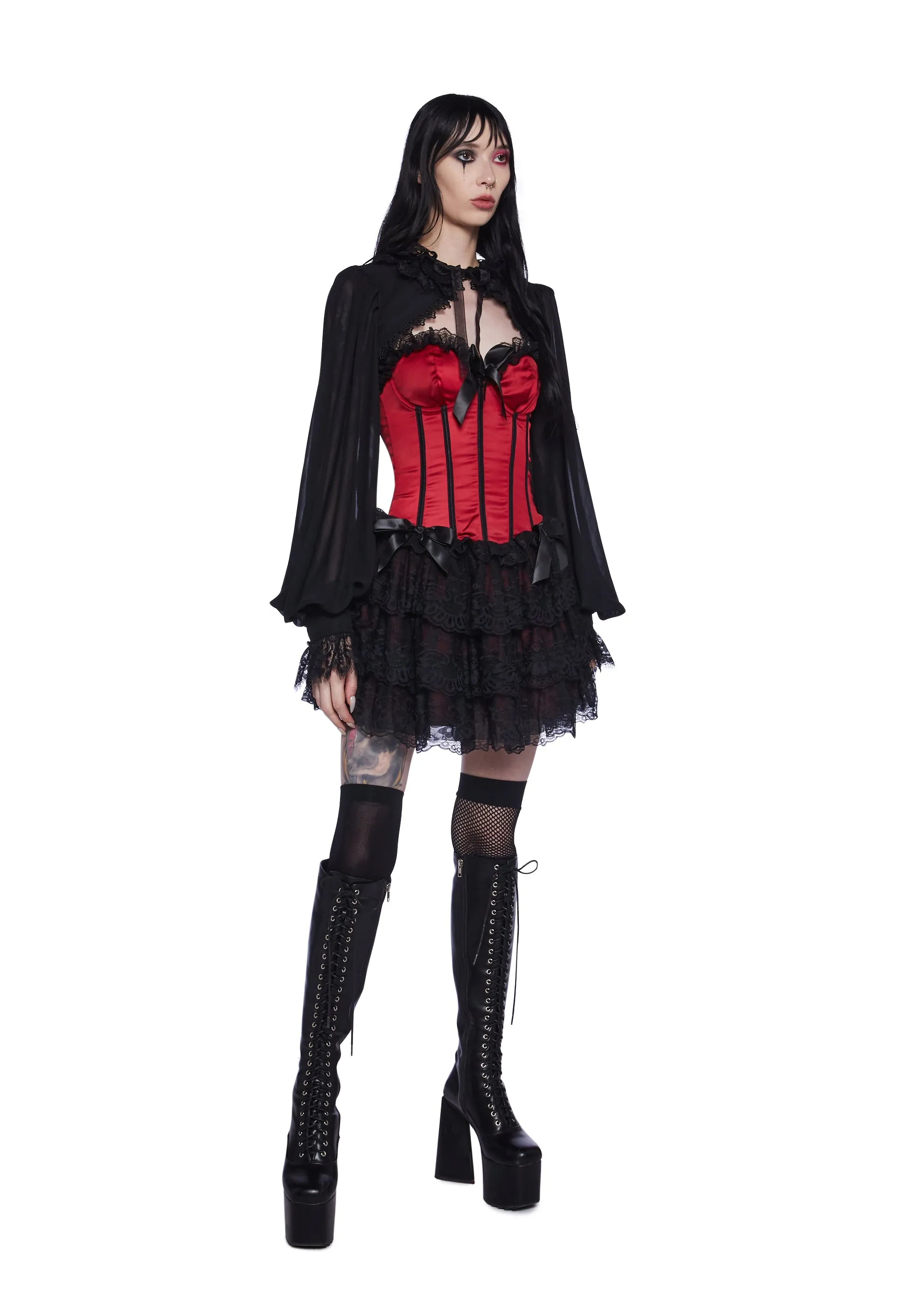 When Night Comes Mini Dress sold by Dolls Kill product image thumbnail 2