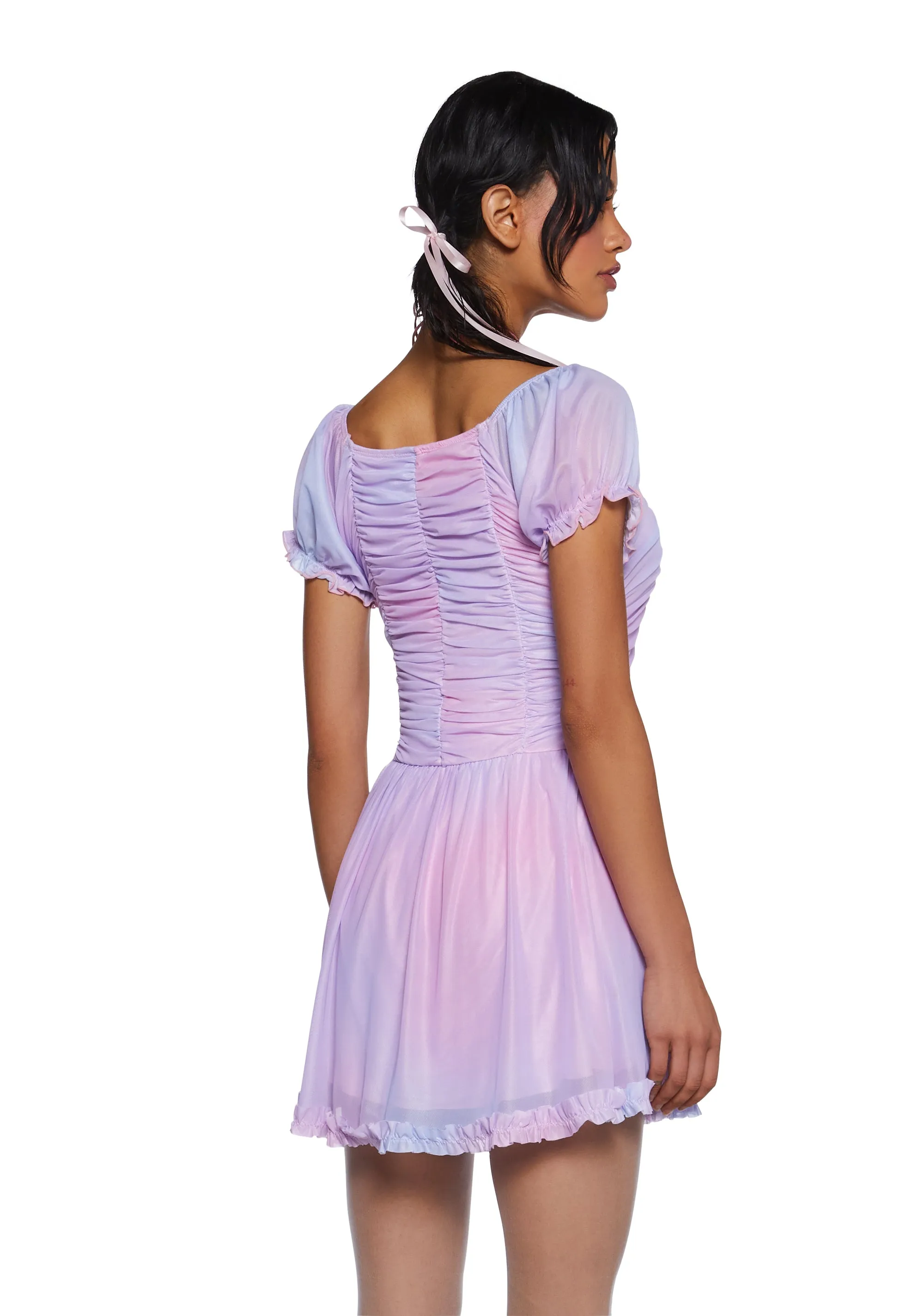 Candy Carousel Mini Dress sold by Dolls Kill product image thumbnail 4