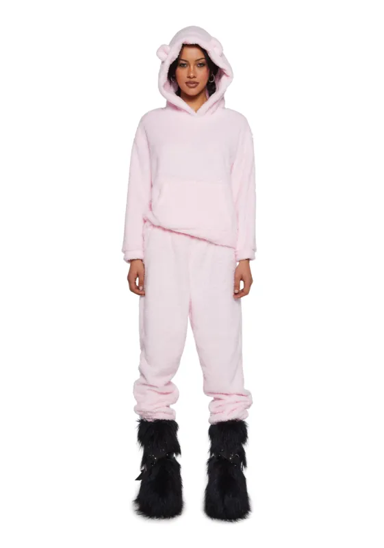 Beary Cozy Sweatsuit Set sold by Dolls Kill