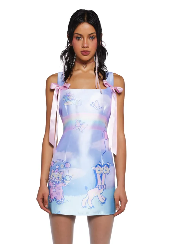 Pixie Stardust Mini Dress - Not So Funhouse sold by Dolls Kill